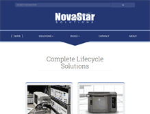 Tablet Screenshot of novastar.net