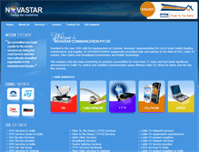 Tablet Screenshot of novastar.in